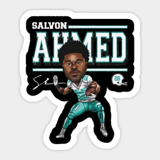 Salvon Ahmed Miami Cartoon Sticker